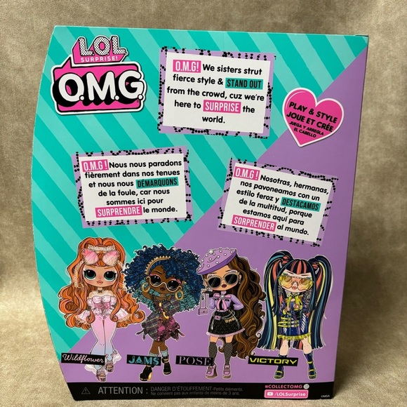 LOL Surprise OMG Pose Fashion Doll w/ Multiple Surprises & Fabulous Accessories - Picture 6 of 7